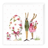 Papierserviette Ostern Osterhase Grätz